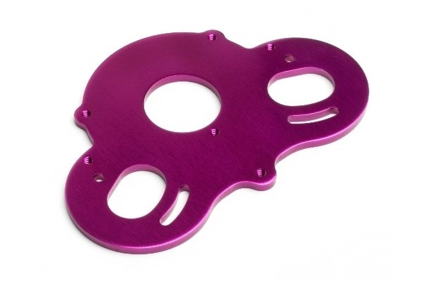 Motor Plate 3.0Mm (Purple) ryhmässä LELUT, TUOTTEET LAPSILLE JA VAUVOILLE / Radio-ohjattava / Varaosat ja lisävarusteet / HPI / Varaosat ja tuunaus / Alustan osat @ TP E-commerce Nordic AB (A03572)