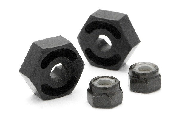 Wheel Adapter (4Pcs Hex/Pin & Nut/Sprint) ryhmässä LELUT, TUOTTEET LAPSILLE JA VAUVOILLE / Radio-ohjattava / Varaosat ja lisävarusteet / HPI / Varaosat ja tuunaus / Iskunvaimentimet @ TP E-commerce Nordic AB (A03591)