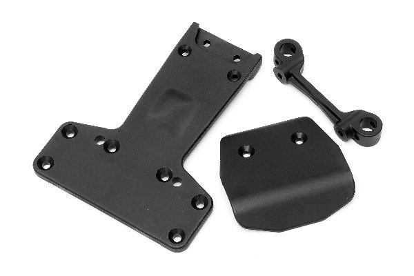 Skid Plate/Rear Chassis Set ryhmässä LELUT, TUOTTEET LAPSILLE JA VAUVOILLE / Radio-ohjattava / Varaosat ja lisävarusteet / HPI / Varaosat ja tuunaus / Alustan osat @ TP E-commerce Nordic AB (A03635)