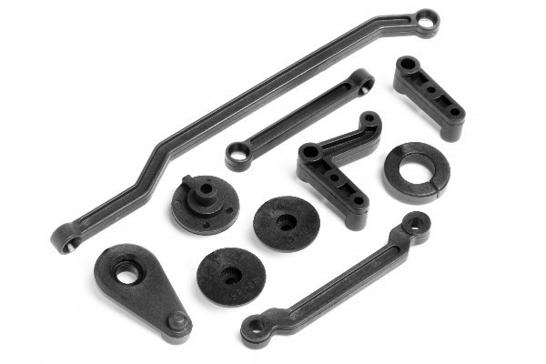 Steering Linkage Set ryhmässä LELUT, TUOTTEET LAPSILLE JA VAUVOILLE / Radio-ohjattava / Varaosat ja lisävarusteet / HPI / Varaosat ja tuunaus / Iskunvaimentimet @ TP E-commerce Nordic AB (A03740)