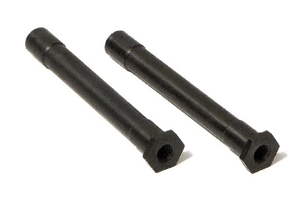 Steering Crank Post 6 X 49Mm (Black/2Pcs) ryhmässä LELUT, TUOTTEET LAPSILLE JA VAUVOILLE / Radio-ohjattava / Varaosat ja lisävarusteet / HPI / Varaosat ja tuunaus / Iskunvaimentimet @ TP E-commerce Nordic AB (A03817)