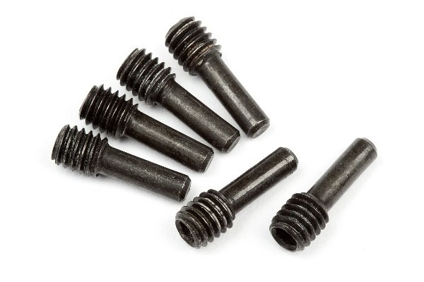 Screw Shaft M4X2.5X12Mm (Black/6Pcs) ryhmässä LELUT, TUOTTEET LAPSILLE JA VAUVOILLE / Radio-ohjattava / Varaosat ja lisävarusteet / HPI / Varaosat ja tuunaus / Voimansiirto @ TP E-commerce Nordic AB (A03819)