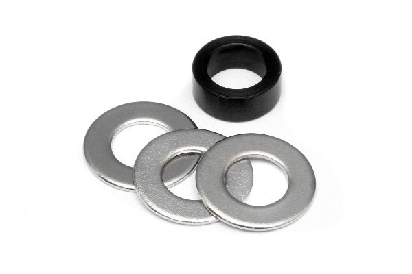 Metal Spacer Set 5X7.5X3Mm ryhmässä LELUT, TUOTTEET LAPSILLE JA VAUVOILLE / Radio-ohjattava / Varaosat ja lisävarusteet / HPI / Ruuvit/Kiinnikkeet / Levyt @ TP E-commerce Nordic AB (A03835)