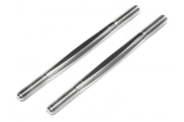 Turnbuckle 6X92Mm (Aluminium/2Pcs) ryhmässä LELUT, TUOTTEET LAPSILLE JA VAUVOILLE / Radio-ohjattava / Varaosat ja lisävarusteet / HPI / Vakiovarusteet ja tuunaus / Ohjaustanko @ TP E-commerce Nordic AB (A03896)