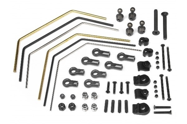 Sway Bar Set (Baja 5B) ryhmässä LELUT, TUOTTEET LAPSILLE JA VAUVOILLE / Radio-ohjattava / Varaosat ja lisävarusteet / HPI / Varaosat ja tuunaus / Iskunvaimentimet @ TP E-commerce Nordic AB (A03935)