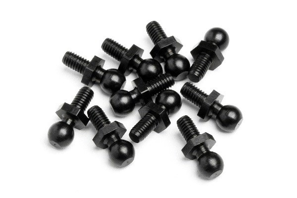 Ball Stud 4.8X12Mm (10Pcs) ryhmässä LELUT, TUOTTEET LAPSILLE JA VAUVOILLE / Radio-ohjattava / Varaosat ja lisävarusteet / HPI / Ruuvit/Kiinnikkeet / Laakerit @ TP E-commerce Nordic AB (A04002)