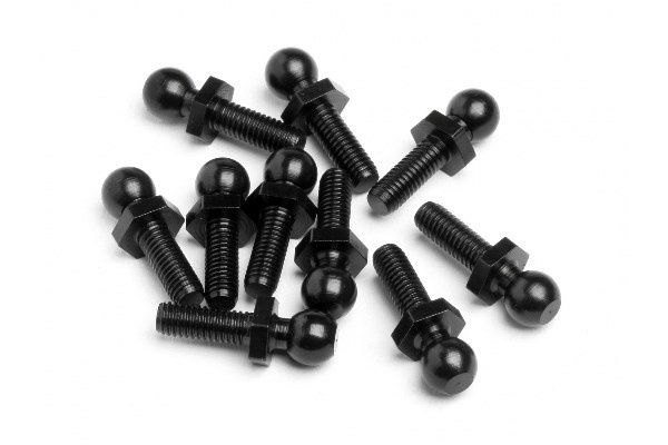 Ball Stud 4.8X15Mm (10Pcs) ryhmässä LELUT, TUOTTEET LAPSILLE JA VAUVOILLE / Radio-ohjattava / Varaosat ja lisävarusteet / HPI / Ruuvit/Kiinnikkeet / Laakerit @ TP E-commerce Nordic AB (A04003)