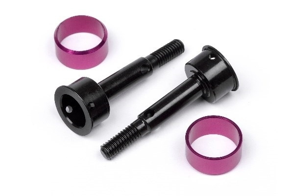 Rear Universal Axle 12.5X31Mm (W/ Retainers/2Pcs) ryhmässä LELUT, TUOTTEET LAPSILLE JA VAUVOILLE / Radio-ohjattava / Varaosat ja lisävarusteet / HPI / Varaosat ja tuunaus / Voimansiirto @ TP E-commerce Nordic AB (A04036)