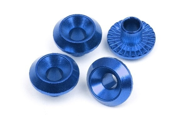 Wheel Washer (Blue/4Pcs) ryhmässä LELUT, TUOTTEET LAPSILLE JA VAUVOILLE / Radio-ohjattava / Varaosat ja lisävarusteet / HPI / Ruuvit/Kiinnikkeet / Levyt @ TP E-commerce Nordic AB (A04048)