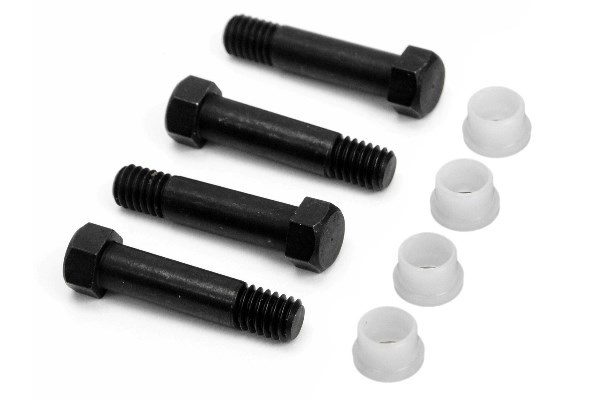 Bushing/Screw Set For Aluminium Upright ryhmässä LELUT, TUOTTEET LAPSILLE JA VAUVOILLE / Radio-ohjattava / Varaosat ja lisävarusteet / HPI / Ruuvit/Kiinnikkeet / Sekalaiset tuotteet @ TP E-commerce Nordic AB (A04084)