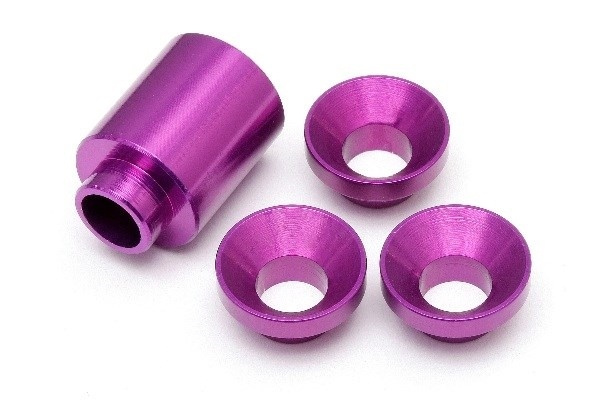 Spacer Set For Clutch Bell Holder (Purple) ryhmässä LELUT, TUOTTEET LAPSILLE JA VAUVOILLE / Radio-ohjattava / Varaosat ja lisävarusteet / HPI / Varaosat ja tuunaus / Alustan osat @ TP E-commerce Nordic AB (A04120)