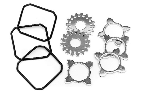 Diff Washer Set (For #85427 Alloy Diff Case Set) ryhmässä LELUT, TUOTTEET LAPSILLE JA VAUVOILLE / Radio-ohjattava / Varaosat ja lisävarusteet / HPI / Varaosat ja tuunaus / Voimansiirto @ TP E-commerce Nordic AB (A04126)