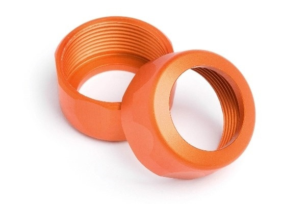 Shock Cap 20X12Mm (Orange/2Pcs) ryhmässä LELUT, TUOTTEET LAPSILLE JA VAUVOILLE / Radio-ohjattava / Varaosat ja lisävarusteet / HPI / Varaosat ja tuunaus / Iskunvaimentimet @ TP E-commerce Nordic AB (A04141)