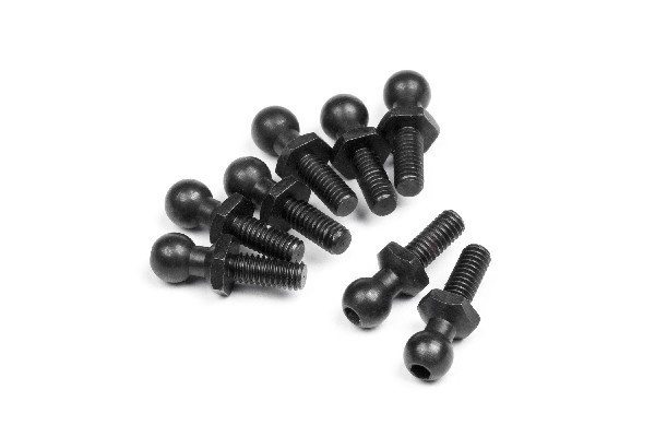 Ball Stud M2.5X6Mm (8Pcs) ryhmässä LELUT, TUOTTEET LAPSILLE JA VAUVOILLE / Radio-ohjattava / Varaosat ja lisävarusteet / HPI / Ruuvit/Kiinnikkeet / Laakerit @ TP E-commerce Nordic AB (A04198)