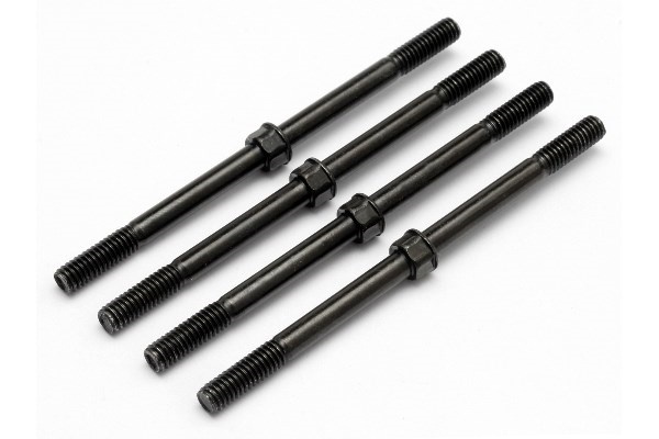 Turnbuckle M4X70Mm (4Pcs) ryhmässä LELUT, TUOTTEET LAPSILLE JA VAUVOILLE / Radio-ohjattava / Varaosat ja lisävarusteet / HPI / Vakiovarusteet ja tuunaus / Ohjaustanko @ TP E-commerce Nordic AB (A04212)