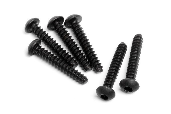 Tp. Button Head Screw M3X18Mm (6Pcs) ryhmässä LELUT, TUOTTEET LAPSILLE JA VAUVOILLE / Radio-ohjattava / Varaosat ja lisävarusteet / HPI / Ruuvit/Kiinnikkeet / Ruuvit @ TP E-commerce Nordic AB (A04220)