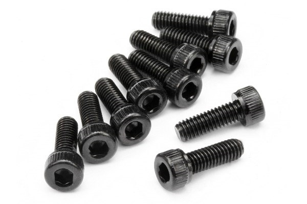 Cap Head Screw M4X12Mm (10Pcs) ryhmässä LELUT, TUOTTEET LAPSILLE JA VAUVOILLE / Radio-ohjattava / Varaosat ja lisävarusteet / HPI / Ruuvit/Kiinnikkeet / Ruuvit @ TP E-commerce Nordic AB (A04225)