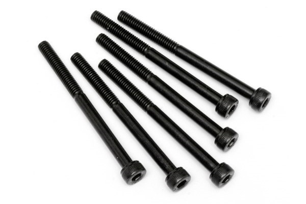 Kärkiruuvi M4X50Mm (6kpl) ryhmässä LELUT, TUOTTEET LAPSILLE JA VAUVOILLE / Radio-ohjattava / Varaosat ja lisävarusteet / HPI / Ruuvit/Kiinnikkeet / Ruuvit @ TP E-commerce Nordic AB (A04229)
