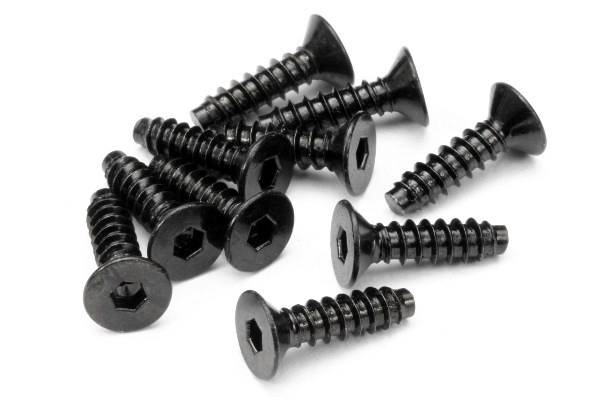 Tp Flat Head Screw M4X15Mm (Hex Socket/10Pcs) ryhmässä LELUT, TUOTTEET LAPSILLE JA VAUVOILLE / Radio-ohjattava / Varaosat ja lisävarusteet / HPI / Ruuvit/Kiinnikkeet / Ruuvit @ TP E-commerce Nordic AB (A04237)