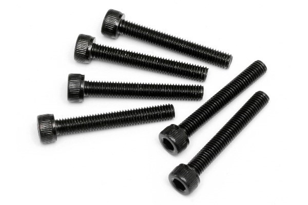 Cap Head Screw M5X35Mm (6Pcs) ryhmässä LELUT, TUOTTEET LAPSILLE JA VAUVOILLE / Radio-ohjattava / Varaosat ja lisävarusteet / HPI / Ruuvit/Kiinnikkeet / Ruuvit @ TP E-commerce Nordic AB (A04245)