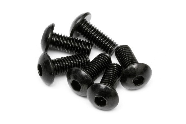 Button Head Screw M5X12Mm (Hex Socket/6Pcs) ryhmässä LELUT, TUOTTEET LAPSILLE JA VAUVOILLE / Radio-ohjattava / Varaosat ja lisävarusteet / HPI / Ruuvit/Kiinnikkeet / Ruuvit @ TP E-commerce Nordic AB (A04250)