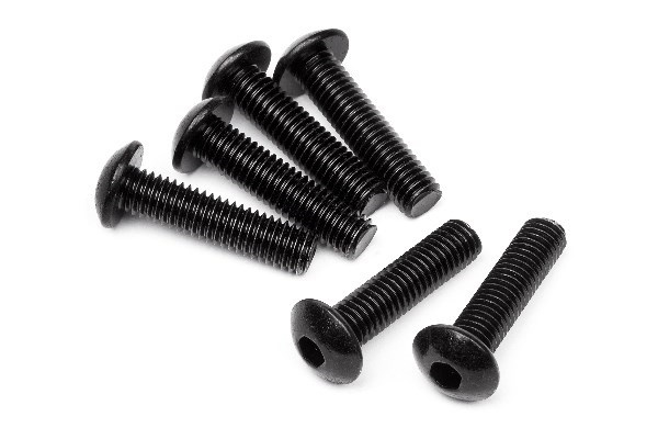 Button Head Screw M5X20Mm (Hex Socket/6Pcs) ryhmässä LELUT, TUOTTEET LAPSILLE JA VAUVOILLE / Radio-ohjattava / Varaosat ja lisävarusteet / HPI / Ruuvit/Kiinnikkeet / Ruuvit @ TP E-commerce Nordic AB (A04251)