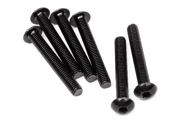 Button Head Screw M5X35Mm (Hex Socket/6Pcs) ryhmässä LELUT, TUOTTEET LAPSILLE JA VAUVOILLE / Radio-ohjattava / Varaosat ja lisävarusteet / HPI / Ruuvit/Kiinnikkeet / Ruuvit @ TP E-commerce Nordic AB (A04253)