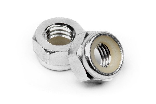 Aluminum Lock Nut M5 (Silver/10Pcs) ryhmässä LELUT, TUOTTEET LAPSILLE JA VAUVOILLE / Radio-ohjattava / Varaosat ja lisävarusteet / HPI / Ruuvit/Kiinnikkeet / Mutterit @ TP E-commerce Nordic AB (A04259)