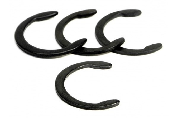 C Clip 13Mm (4Pcs) ryhmässä LELUT, TUOTTEET LAPSILLE JA VAUVOILLE / Radio-ohjattava / Varaosat ja lisävarusteet / HPI / Ruuvit/Kiinnikkeet / Kiinnitsrenkaat @ TP E-commerce Nordic AB (A04361)