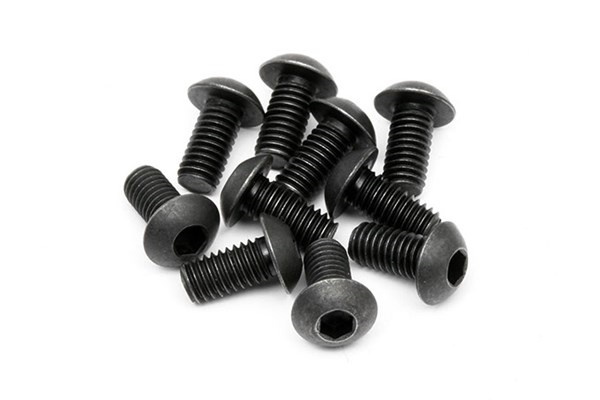 Button Head Hex Socket Screw M3X6Mm ryhmässä LELUT, TUOTTEET LAPSILLE JA VAUVOILLE / Radio-ohjattava / Varaosat ja lisävarusteet / HPI / Ruuvit/Kiinnikkeet / Ruuvit @ TP E-commerce Nordic AB (A04395)