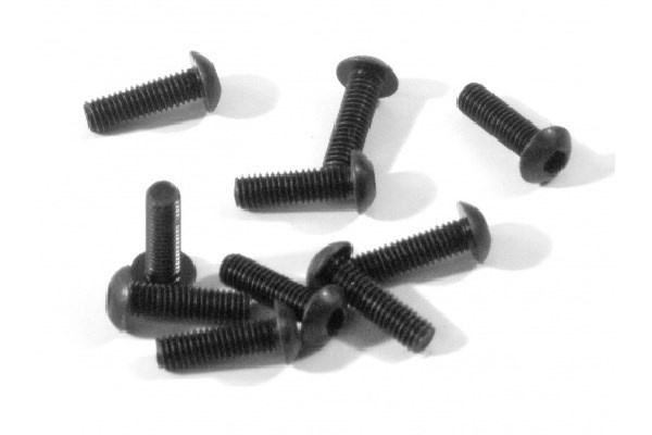 Button Head Screw M3X10Mm (Hex Socket/10 Pcs) ryhmässä LELUT, TUOTTEET LAPSILLE JA VAUVOILLE / Radio-ohjattava / Varaosat ja lisävarusteet / HPI / Ruuvit/Kiinnikkeet / Ruuvit @ TP E-commerce Nordic AB (A04397)