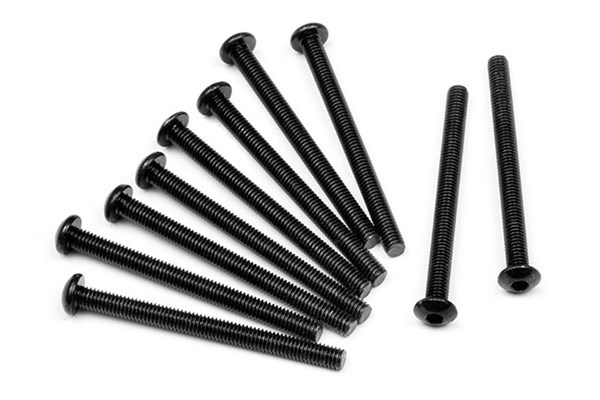 Button Head Screw M3X35Mm (Hex Socket/10Pcs) ryhmässä LELUT, TUOTTEET LAPSILLE JA VAUVOILLE / Radio-ohjattava / Varaosat ja lisävarusteet / HPI / Ruuvit/Kiinnikkeet / Ruuvit @ TP E-commerce Nordic AB (A04401)