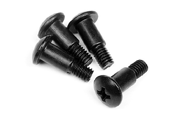 Step Screw M4X10Mm (4Pcs) ryhmässä LELUT, TUOTTEET LAPSILLE JA VAUVOILLE / Radio-ohjattava / Varaosat ja lisävarusteet / HPI / Ruuvit/Kiinnikkeet / Ruuvit @ TP E-commerce Nordic AB (A04402)