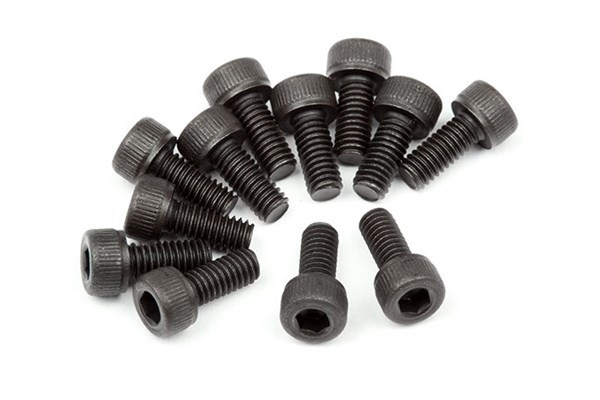 Cap Head Screw M2 6X6Mm (12 Pcs) ryhmässä LELUT, TUOTTEET LAPSILLE JA VAUVOILLE / Radio-ohjattava / Varaosat ja lisävarusteet / HPI / Ruuvit/Kiinnikkeet / Ruuvit @ TP E-commerce Nordic AB (A04406)