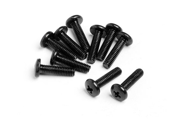 Binder Head Screw M2.6X10Mm (10Pcs) ryhmässä LELUT, TUOTTEET LAPSILLE JA VAUVOILLE / Radio-ohjattava / Varaosat ja lisävarusteet / HPI / Ruuvit/Kiinnikkeet / Ruuvit @ TP E-commerce Nordic AB (A04411)