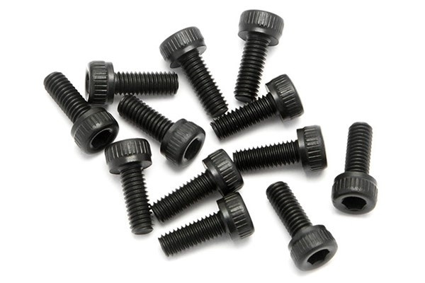 Cap Head Screw M3 X 8Mm (12Pcs) ryhmässä LELUT, TUOTTEET LAPSILLE JA VAUVOILLE / Radio-ohjattava / Varaosat ja lisävarusteet / HPI / Ruuvit/Kiinnikkeet / Ruuvit @ TP E-commerce Nordic AB (A04436)