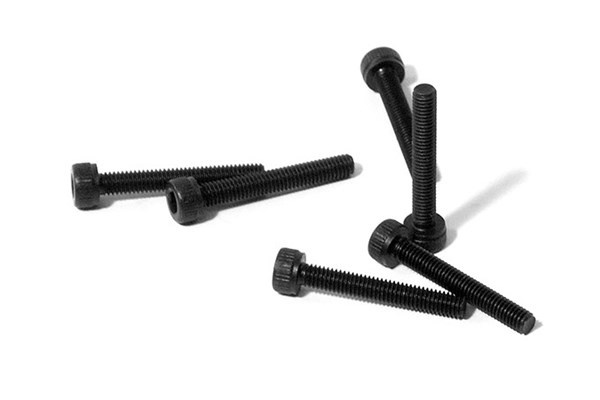 Cap Head Screw M3 X 20Mm (Black/6Pcs) ryhmässä LELUT, TUOTTEET LAPSILLE JA VAUVOILLE / Radio-ohjattava / Varaosat ja lisävarusteet / HPI / Ruuvit/Kiinnikkeet / Ruuvit @ TP E-commerce Nordic AB (A04441)