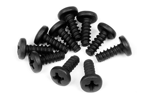 Tp. Binder Head Screw M3X8Mm (10Pcs) ryhmässä LELUT, TUOTTEET LAPSILLE JA VAUVOILLE / Radio-ohjattava / Varaosat ja lisävarusteet / HPI / Ruuvit/Kiinnikkeet / Ruuvit @ TP E-commerce Nordic AB (A04450)