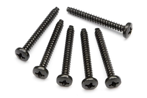 Tp Binder Head Screw M3X25Mm (6Pcs) ryhmässä LELUT, TUOTTEET LAPSILLE JA VAUVOILLE / Radio-ohjattava / Varaosat ja lisävarusteet / HPI / Ruuvit/Kiinnikkeet / Ruuvit @ TP E-commerce Nordic AB (A04456)