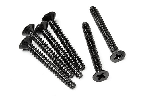 Tp. Flat Head Screw M3X25Mm (6Pcs) ryhmässä LELUT, TUOTTEET LAPSILLE JA VAUVOILLE / Radio-ohjattava / Varaosat ja lisävarusteet / HPI / Ruuvit/Kiinnikkeet / Ruuvit @ TP E-commerce Nordic AB (A04464)