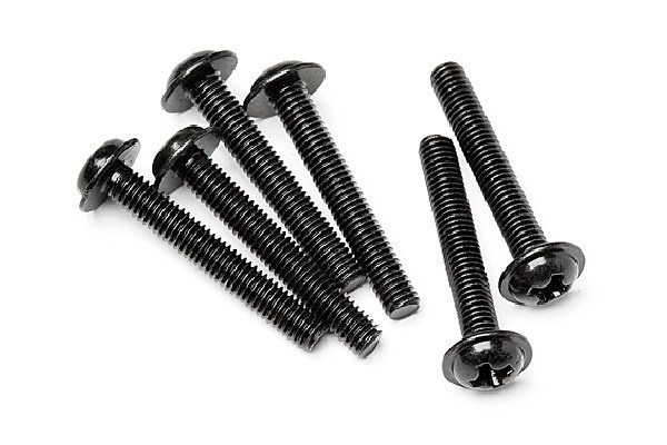 Flanged Screw M3X20Mm (6Pcs) ryhmässä LELUT, TUOTTEET LAPSILLE JA VAUVOILLE / Radio-ohjattava / Varaosat ja lisävarusteet / HPI / Ruuvit/Kiinnikkeet / Ruuvit @ TP E-commerce Nordic AB (A04465)