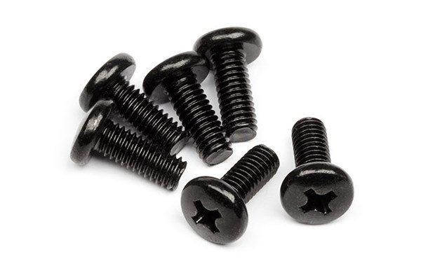 Binder Head Screw M4X10Mm (6Pcs) ryhmässä LELUT, TUOTTEET LAPSILLE JA VAUVOILLE / Radio-ohjattava / Varaosat ja lisävarusteet / HPI / Ruuvit/Kiinnikkeet / Ruuvit @ TP E-commerce Nordic AB (A04469)