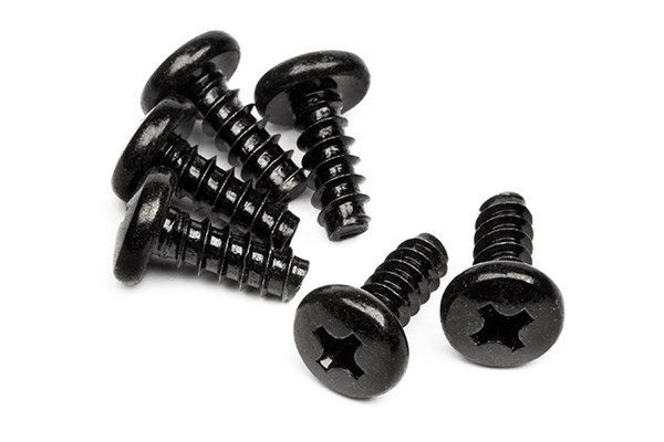 Tp Binder Head Screw M4X10Mm (6Pcs) ryhmässä LELUT, TUOTTEET LAPSILLE JA VAUVOILLE / Radio-ohjattava / Varaosat ja lisävarusteet / HPI / Ruuvit/Kiinnikkeet / Ruuvit @ TP E-commerce Nordic AB (A04473)