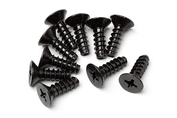 Tp Flat Head Screw M4 X 12Mm (10Pcs) ryhmässä LELUT, TUOTTEET LAPSILLE JA VAUVOILLE / Radio-ohjattava / Varaosat ja lisävarusteet / HPI / Ruuvit/Kiinnikkeet / Ruuvit @ TP E-commerce Nordic AB (A04475)