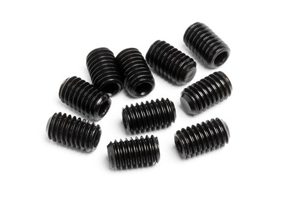 Set Screw M3X5Mm (10Pcs) ryhmässä LELUT, TUOTTEET LAPSILLE JA VAUVOILLE / Radio-ohjattava / Varaosat ja lisävarusteet / HPI / Ruuvit/Kiinnikkeet / Ruuvit @ TP E-commerce Nordic AB (A04499)