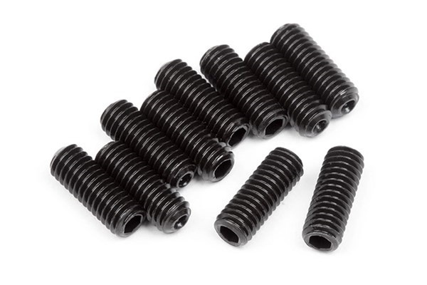 Set Screw M3X8Mm (10Pcs) ryhmässä LELUT, TUOTTEET LAPSILLE JA VAUVOILLE / Radio-ohjattava / Varaosat ja lisävarusteet / HPI / Ruuvit/Kiinnikkeet / Ruuvit @ TP E-commerce Nordic AB (A04500)