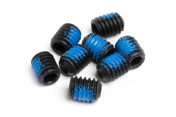 Set Screw M4X5Mm (8Pcs) ryhmässä LELUT, TUOTTEET LAPSILLE JA VAUVOILLE / Radio-ohjattava / Varaosat ja lisävarusteet / HPI / Ruuvit/Kiinnikkeet / Ruuvit @ TP E-commerce Nordic AB (A04506)