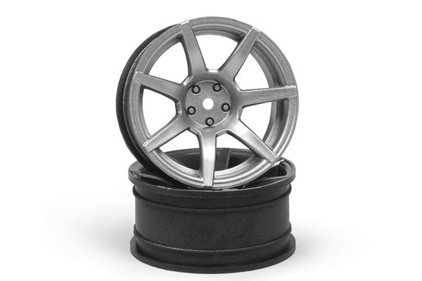 7TWENTY STYLE55 WHEEL GUNMETAL (6MM/2PCS) ryhmässä LELUT, TUOTTEET LAPSILLE JA VAUVOILLE / Radio-ohjattava / Varaosat ja lisävarusteet / HPI / Vanteet / Onroad @ TP E-commerce Nordic AB (A04558)