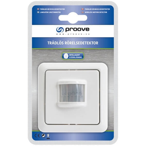 Proove Rörelsesensor Trådlös ryhmässä KOTI, TALOUS JA PUUTARHA / Hälytys ja turvallisuus / Liiketunnistimet @ TP E-commerce Nordic AB (A04847)