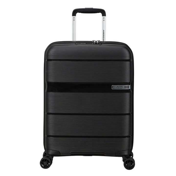 American Tourister LINEX SPINNER 55/20 TSA VIVID BLACK ryhmässä URHEILU, VAPAA-AIKA JA HARRASTUS / Matkailutarvikkeet / Matkalaukut @ TP E-commerce Nordic AB (A04931)